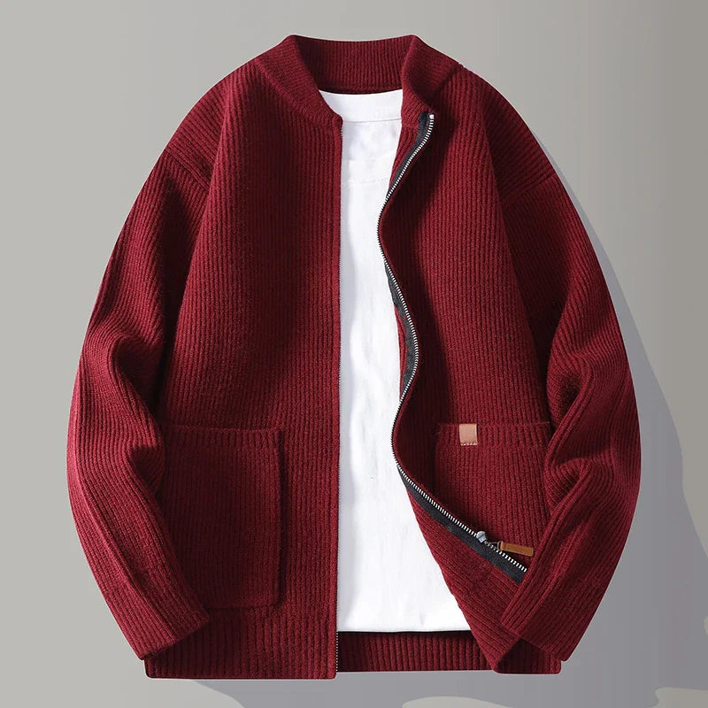 Adrian | Premium Ribbed Knit Jacket