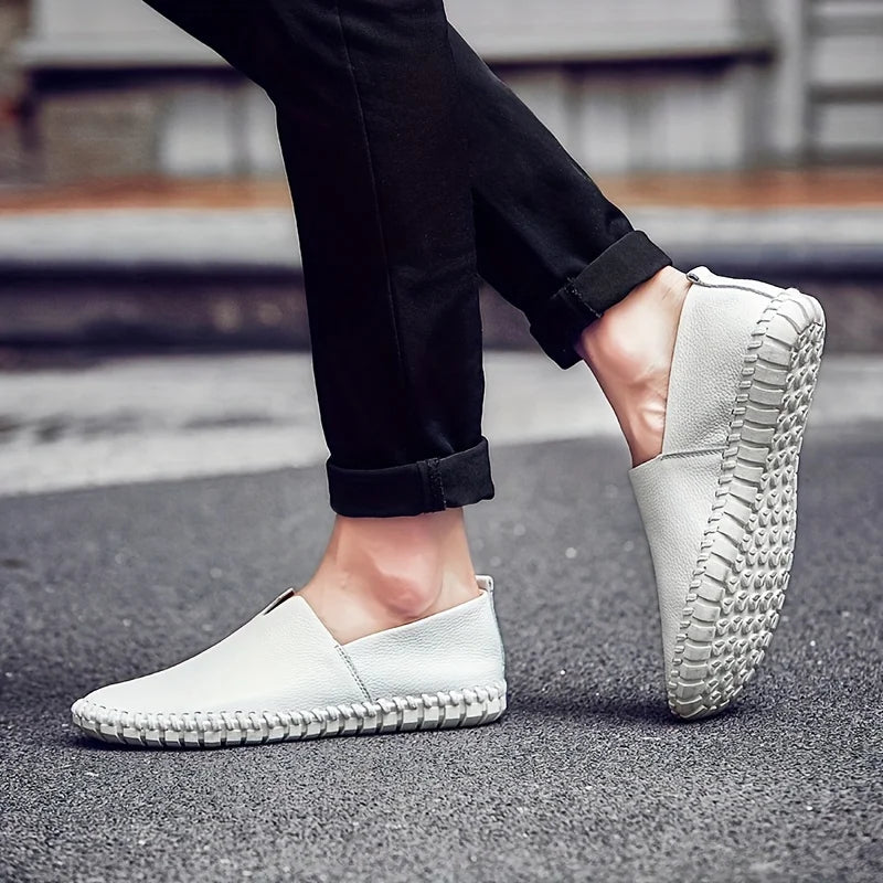Riverton Leather Summer Loafers