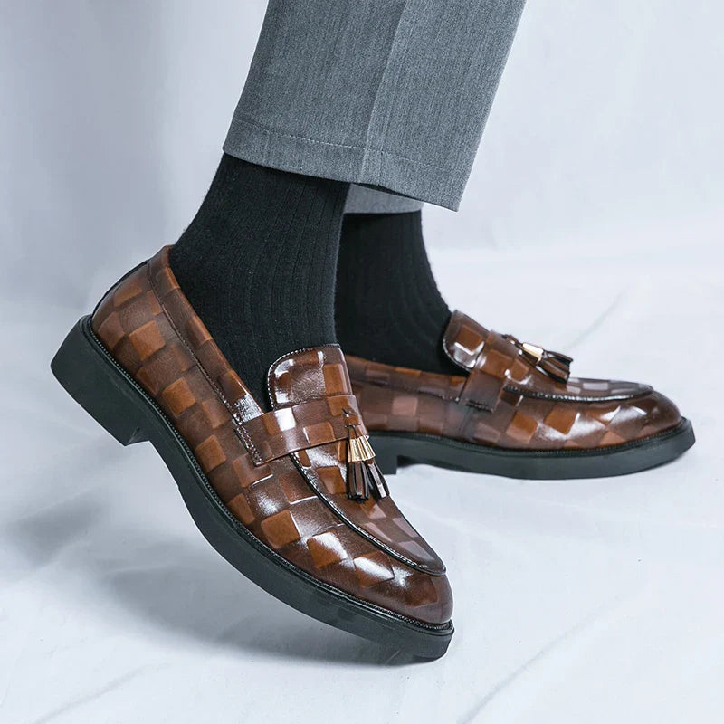 Radcliffe Tassel Leather Loafers