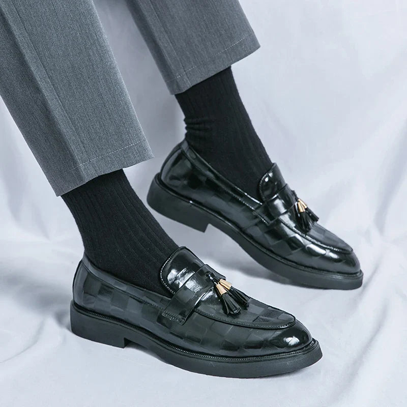 Radcliffe Tassel Leather Loafers