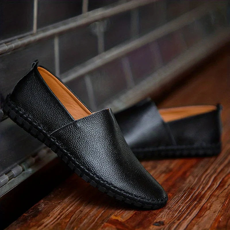 Riverton Leather Summer Loafers