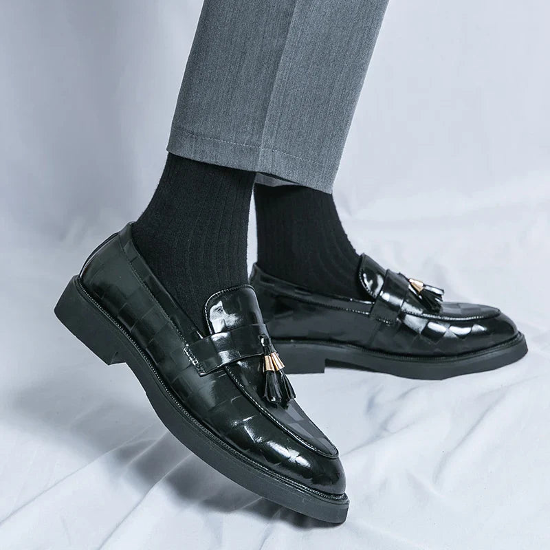 Radcliffe Tassel Leather Loafers