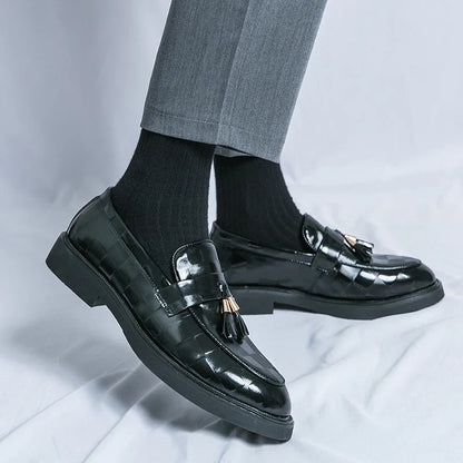 Radcliffe Tassel Leather Loafers