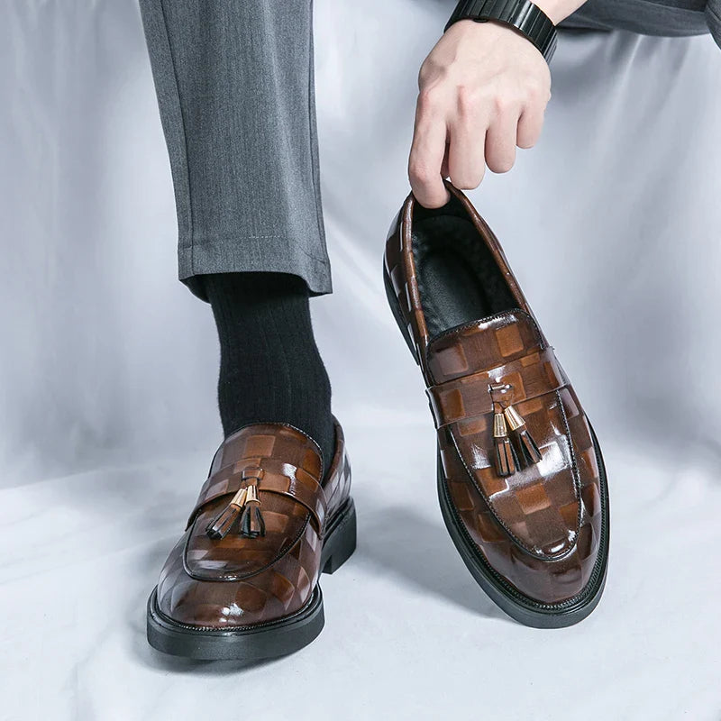 Radcliffe Tassel Leather Loafers