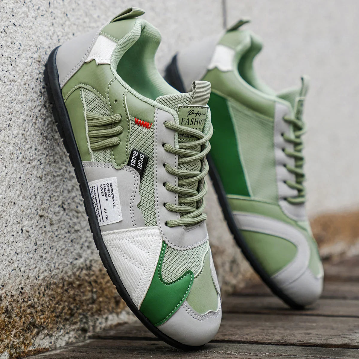 The Camden | Urban Patchwork Street Trainer