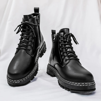 The Camden Utility Boot | Contrast Stitch Edition