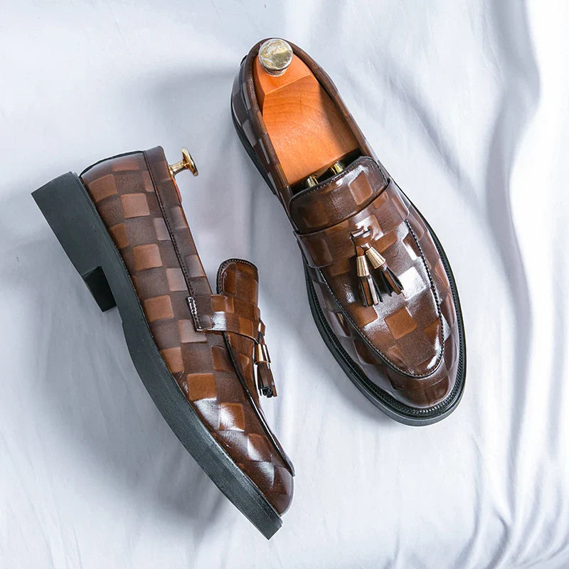 Radcliffe Tassel Leather Loafers