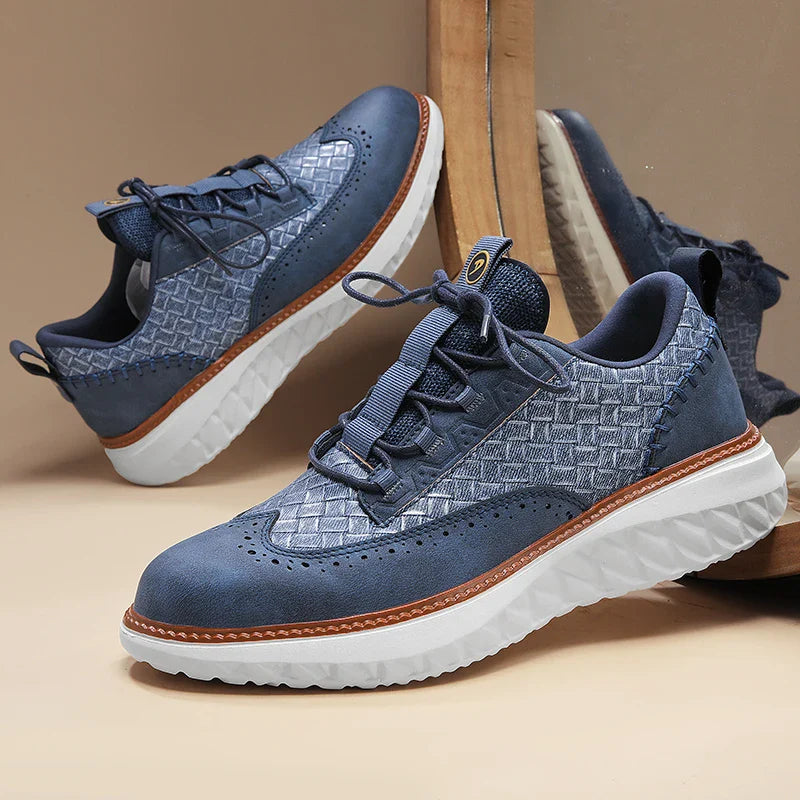 Barton Crest | Premium Leather Comfort Sneakers