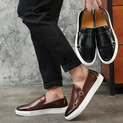 Wycliffe Leather Slip-On Loafers