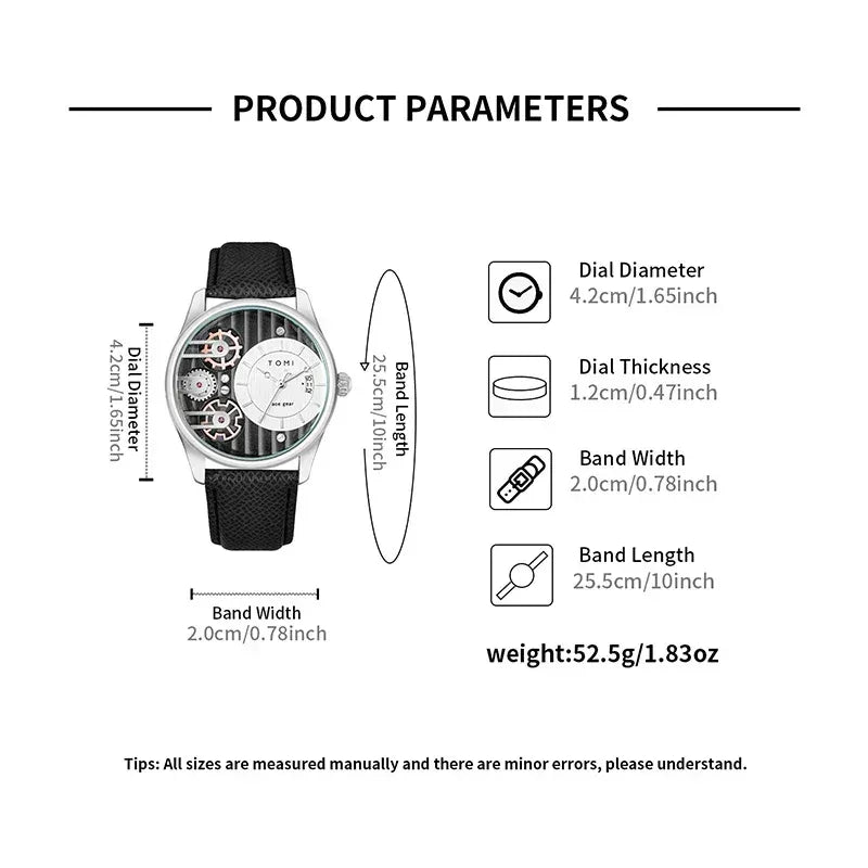 TOMI Heritage Calendar Watch