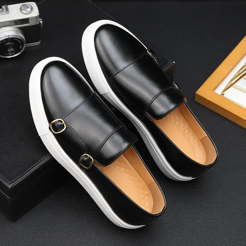 Wycliffe Leather Slip-On Loafers