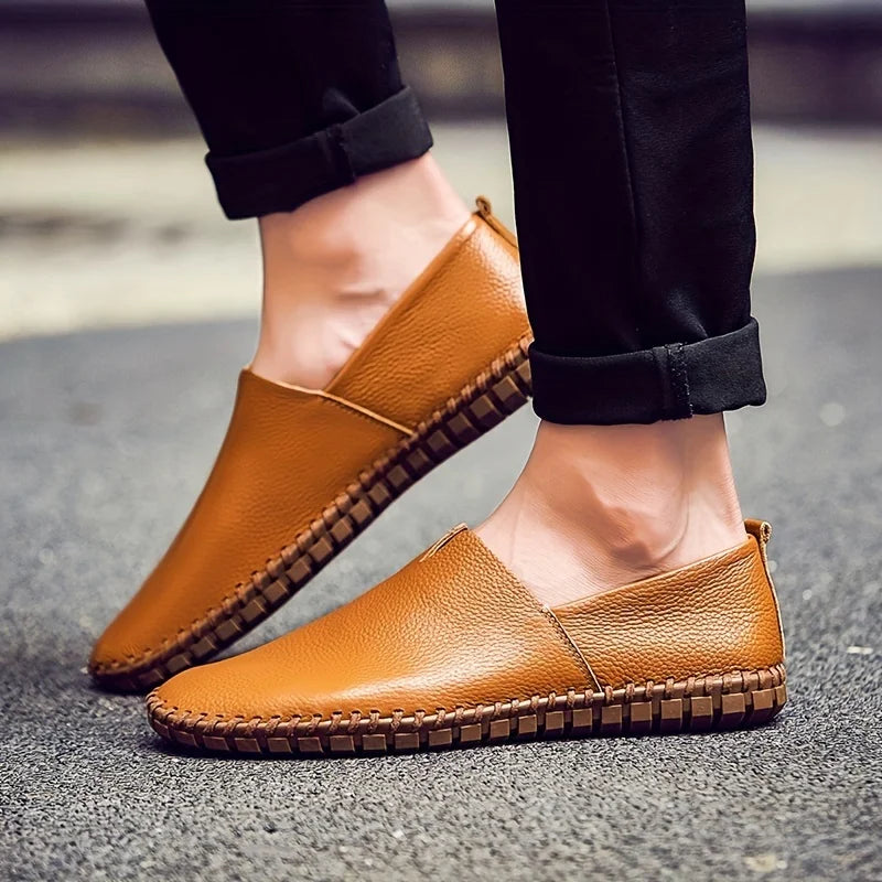 Riverton Leather Summer Loafers