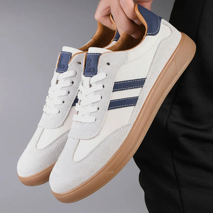 The Camden™ – Retro Suede Court Trainers