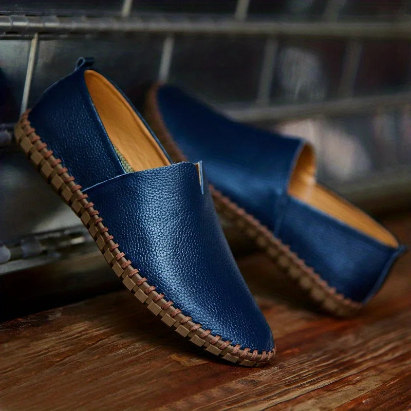 Riverton Leather Summer Loafers