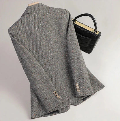 Mara Cotton Tweed Blazer