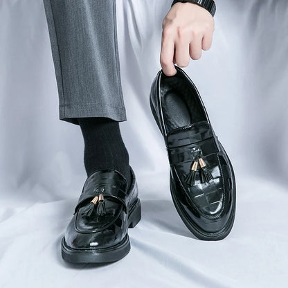 Radcliffe Tassel Leather Loafers