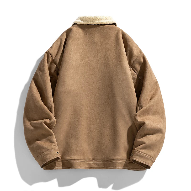 Ravenshaw Suede Sherpa Jacket