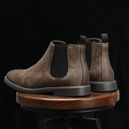 Alverton Full-Grain Leather Chelsea Boots