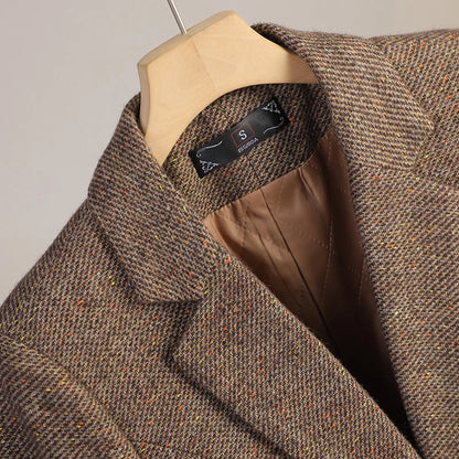 Mara Cotton Tweed Blazer