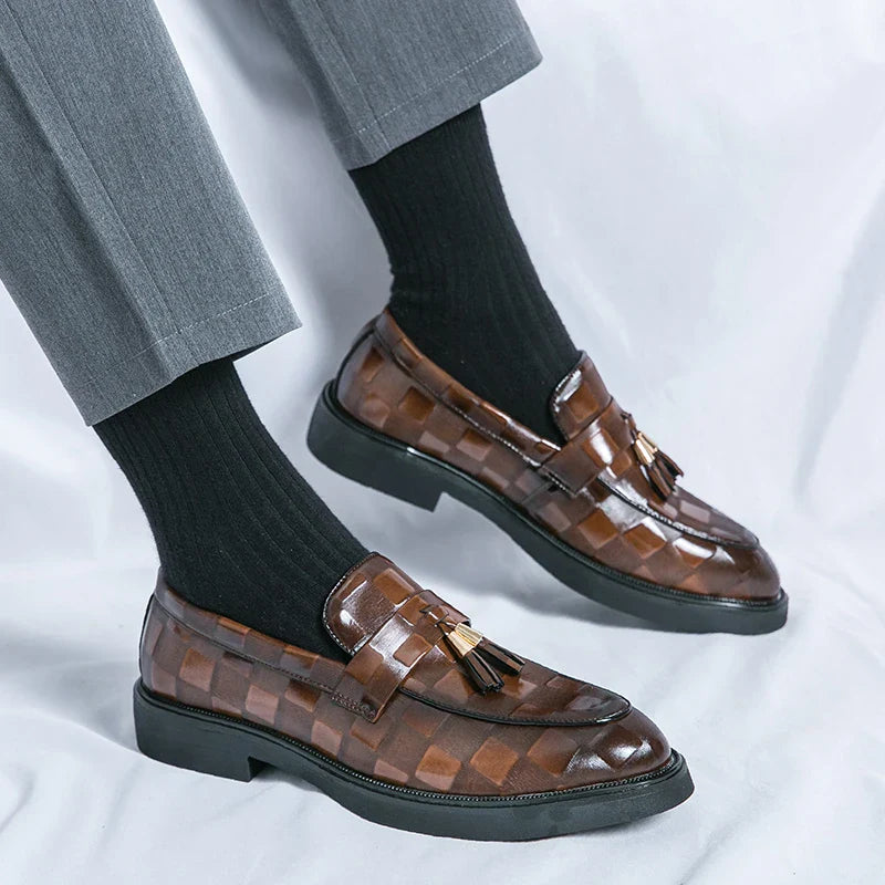 Radcliffe Tassel Leather Loafers