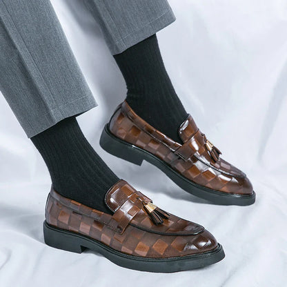 Radcliffe Tassel Leather Loafers