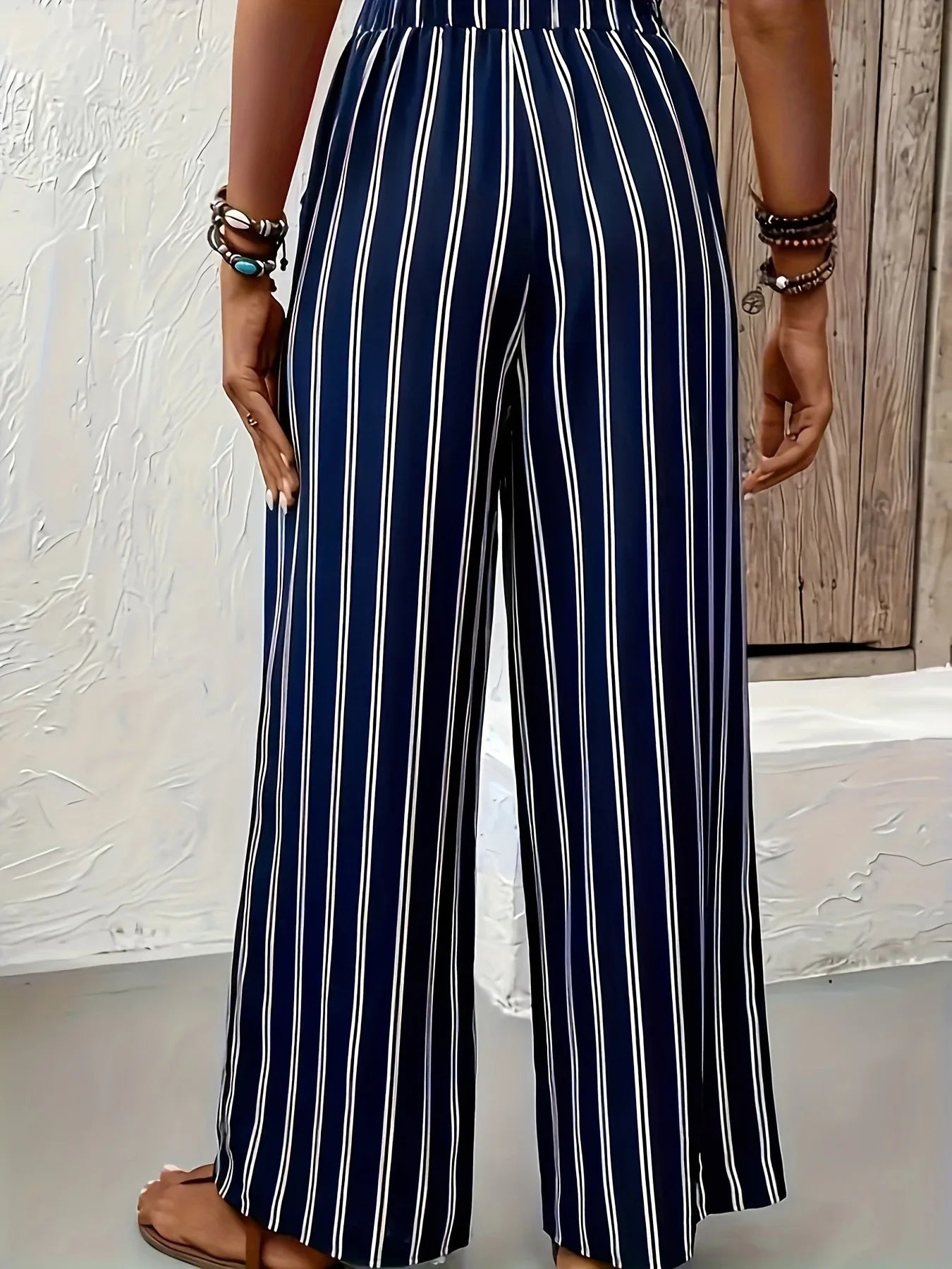 Loris – Flattering High-Waisted Wide Leg Trousers