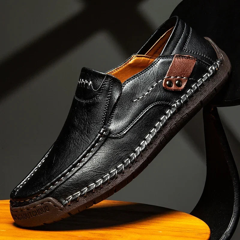SIENNA LEATHER LOAFER SLIP-ON