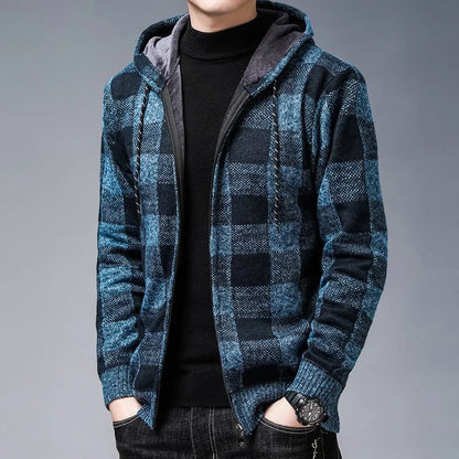 Harrington Plaid Fleece Jacket