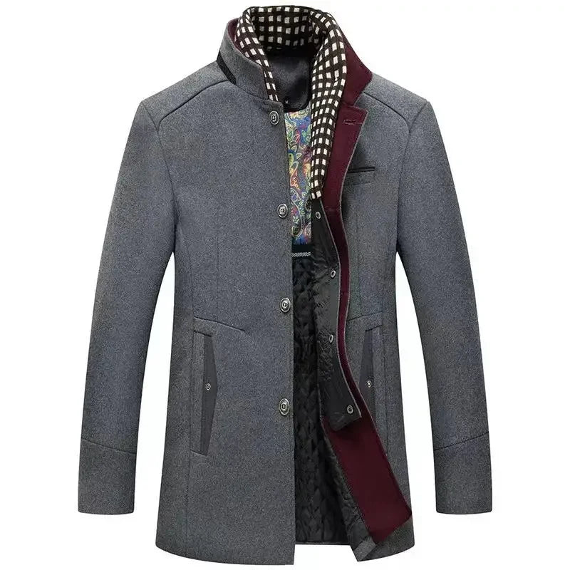 Calder Wool-Blend Smart Coat