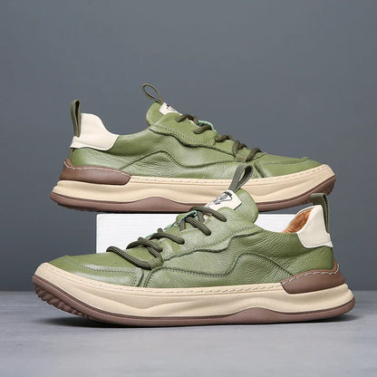 The Sorrento – Italian Style Genuine Leather Trainers