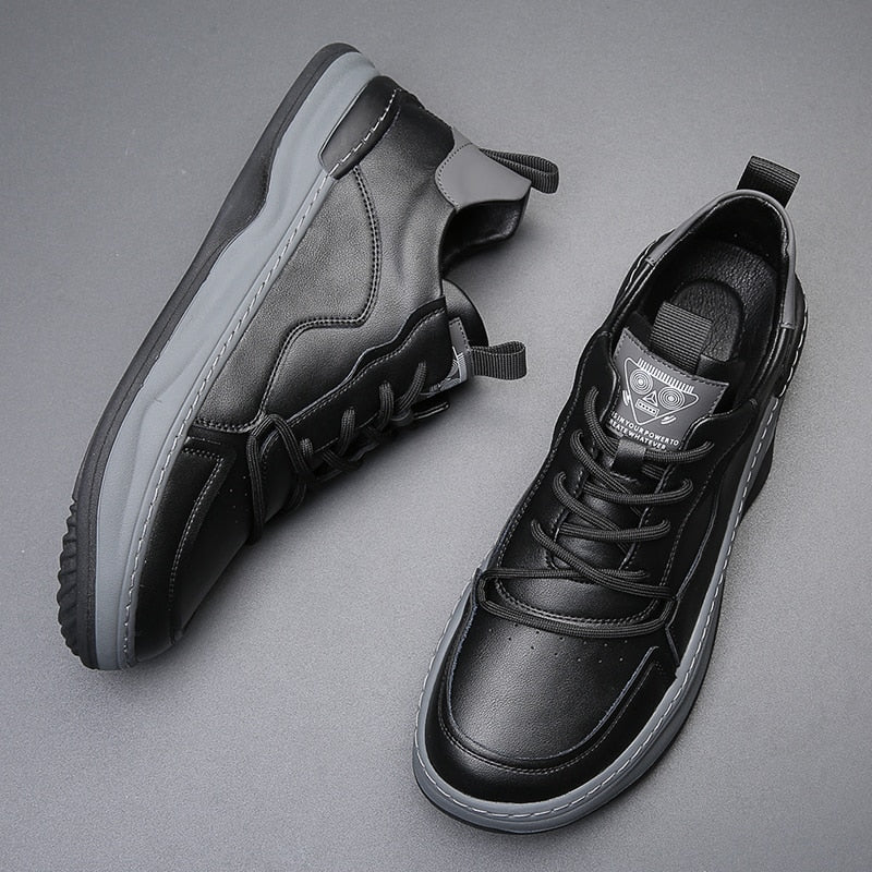 The Sorrento – Italian Style Genuine Leather Trainers