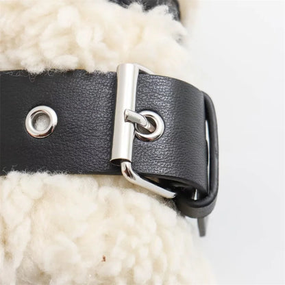 Arwen Contrast-Trim Teddy Jacket