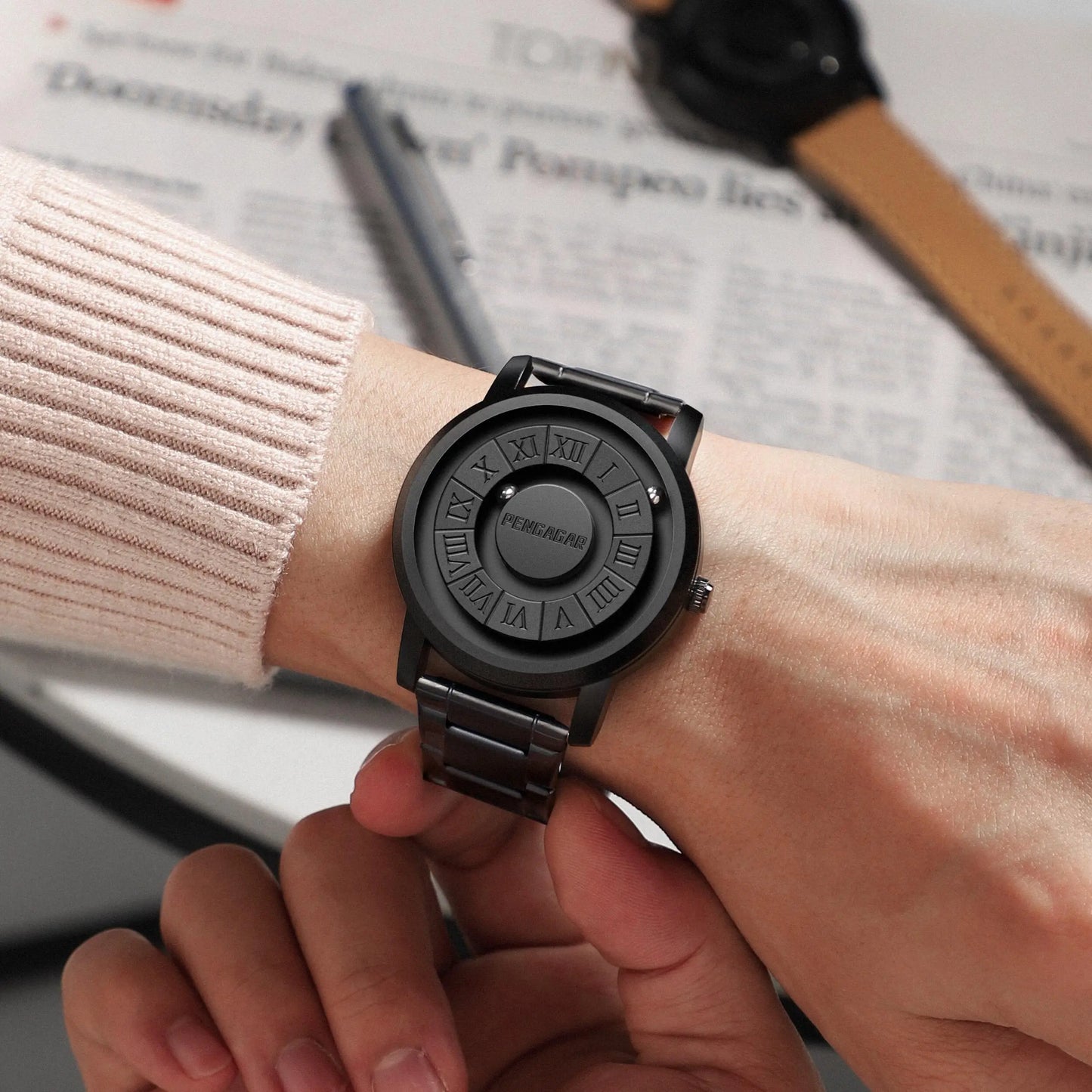 Magnetic Sphere Timepiece