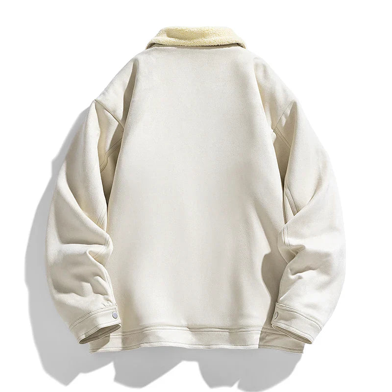 Ravenshaw Suede Sherpa Jacket