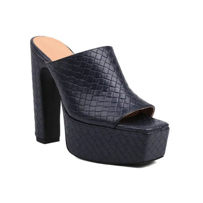 Valentira™ Platform Mule Heels