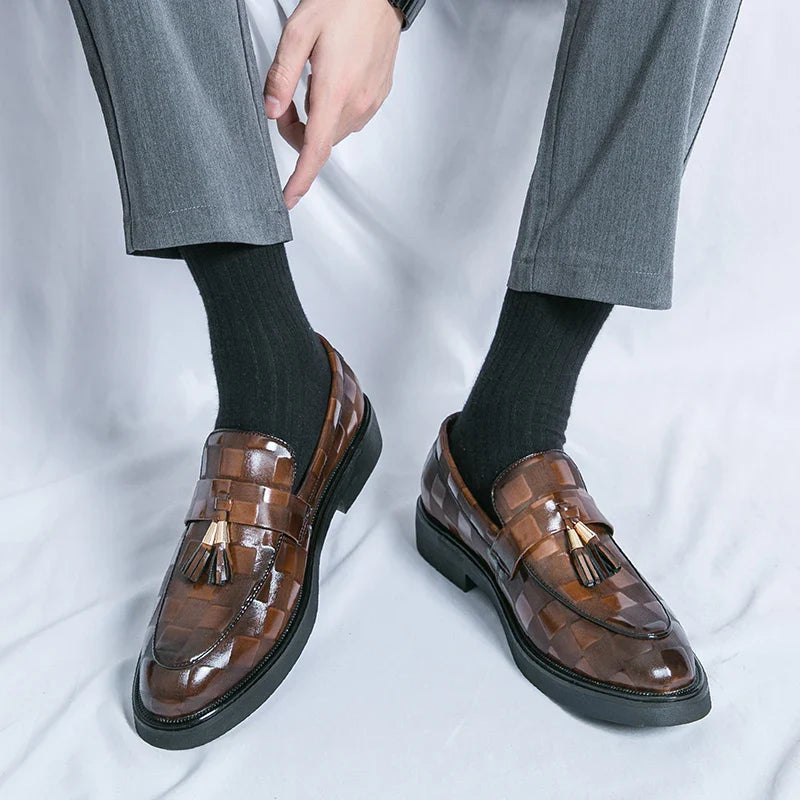 Radcliffe Tassel Leather Loafers