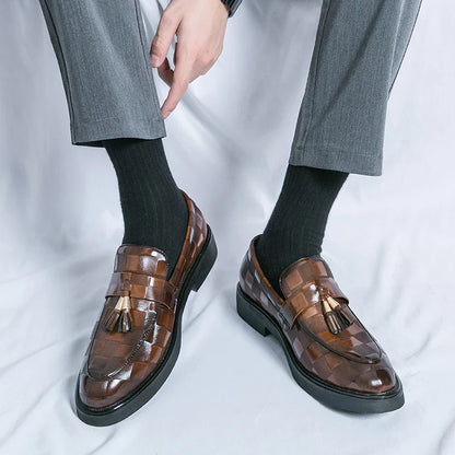 Radcliffe Tassel Leather Loafers