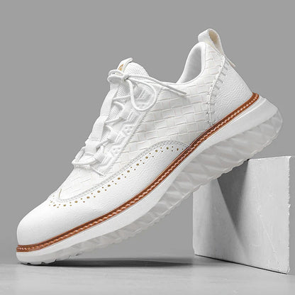 Barton Crest | Premium Leather Comfort Sneakers