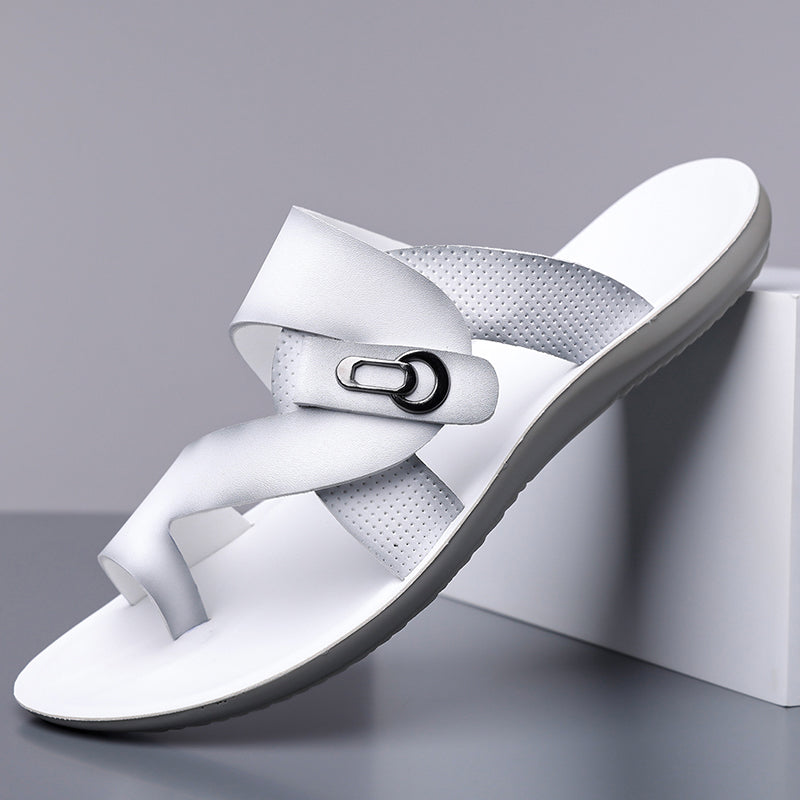Marlowe™ Leather Cross-Strap Sandals