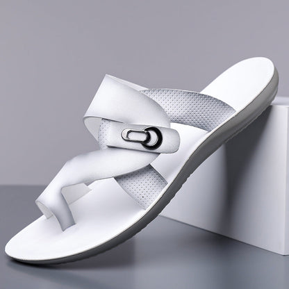 Marlowe™ Leather Cross-Strap Sandals
