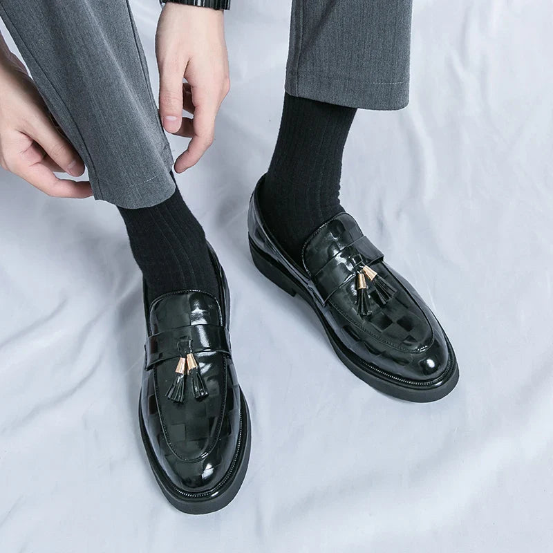 Radcliffe Tassel Leather Loafers