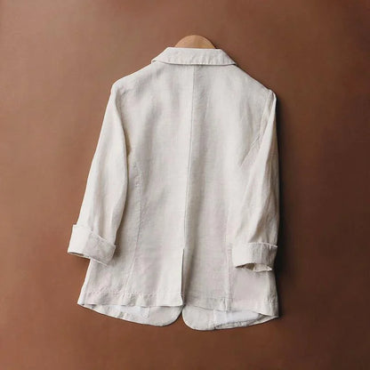 Fiorella Linen Blazer
