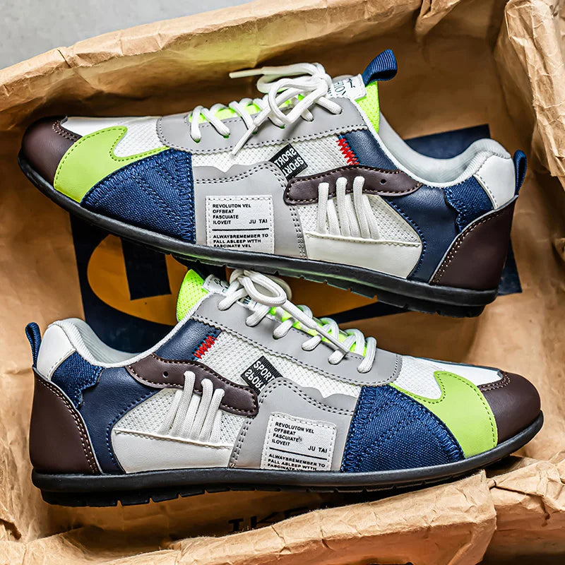 The Camden | Urban Patchwork Street Trainer