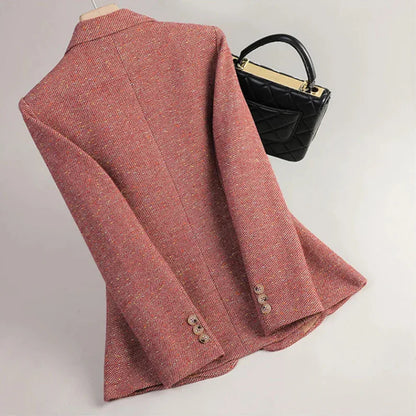 Mara Cotton Tweed Blazer