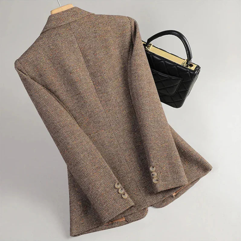 Mara Cotton Tweed Blazer