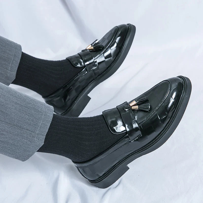 Radcliffe Tassel Leather Loafers