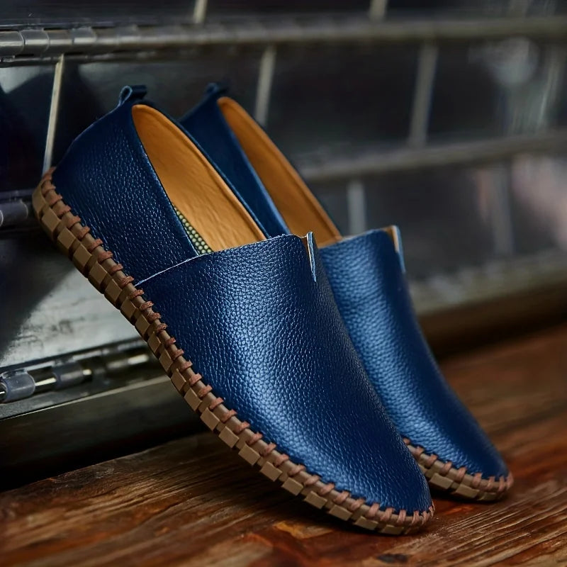 Riverton Leather Summer Loafers