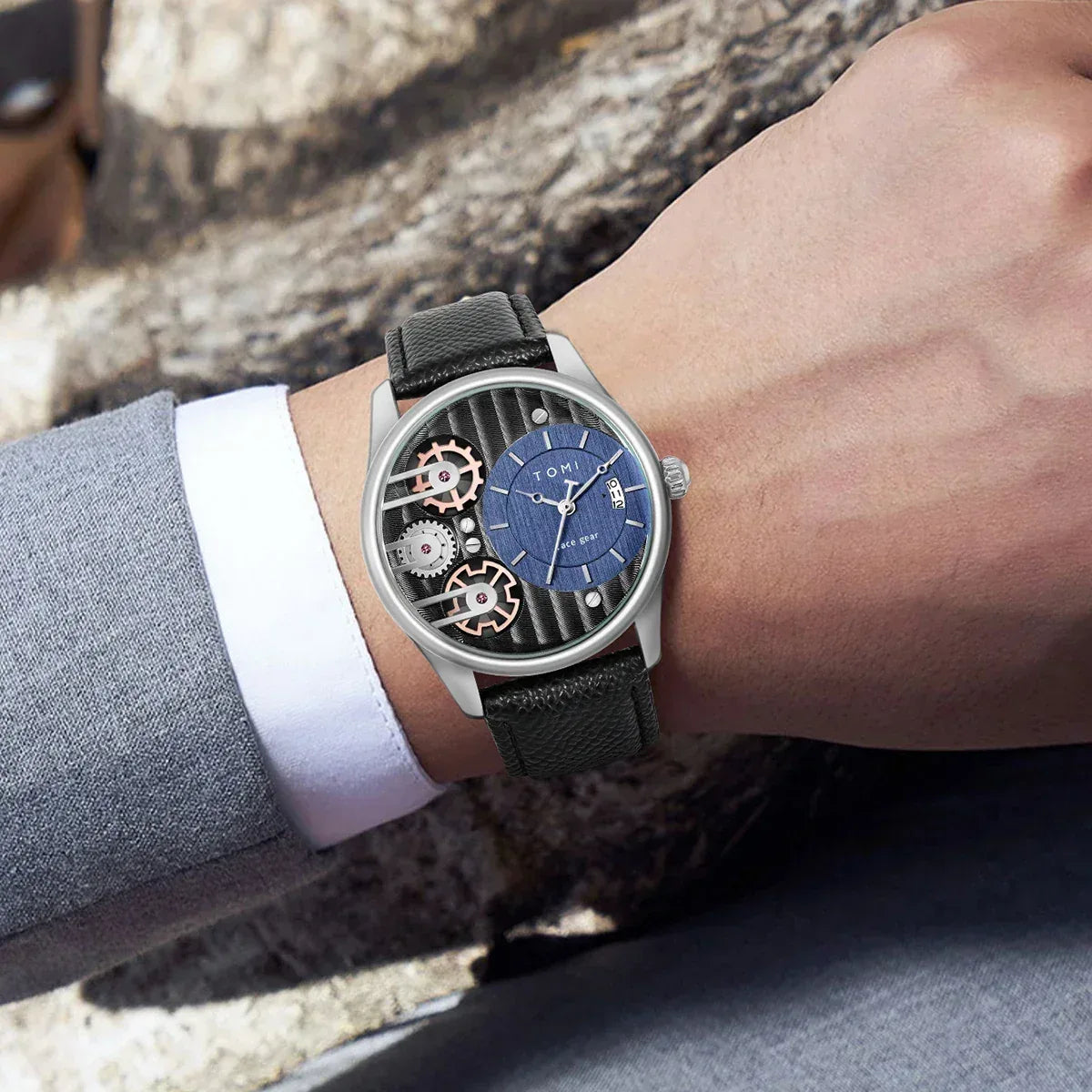 TOMI Heritage Calendar Watch