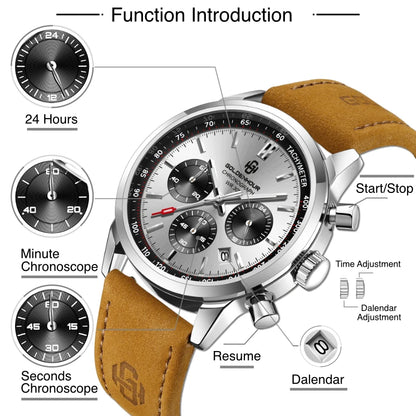 Bentley Sky Blue Chronograph Watch