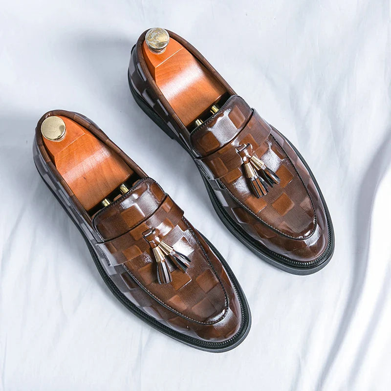 Radcliffe Tassel Leather Loafers